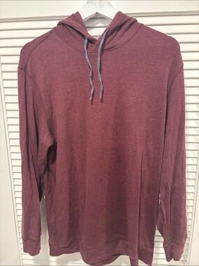 The Normal Brand Men's Maroon Pullover Hoodie